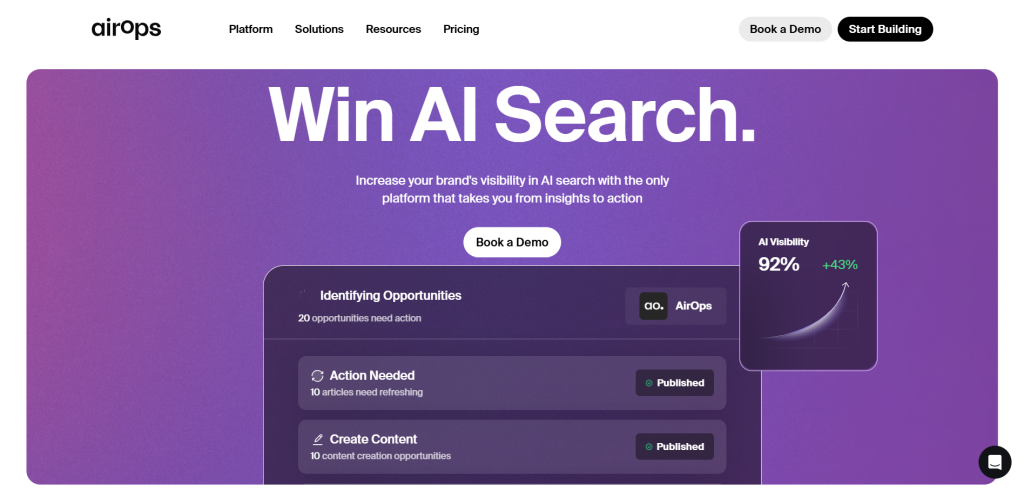 AirOps AI Tool Image