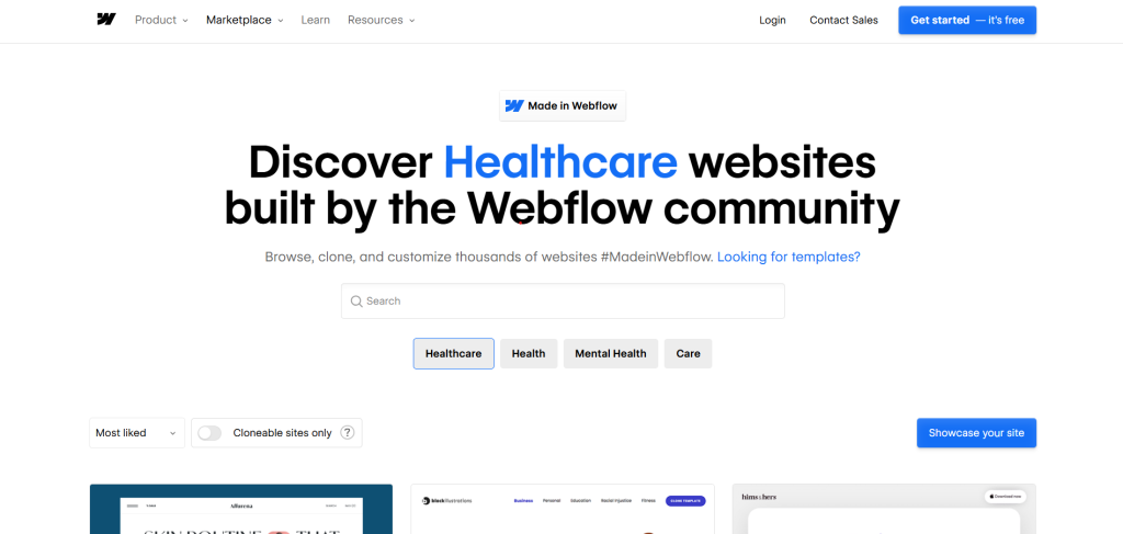 Webflow Website Builder Image